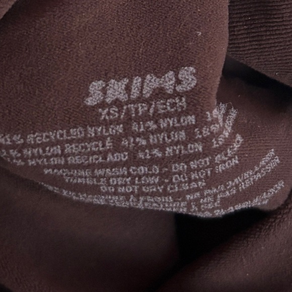 SKIMS Seamless Sculpt Mid Thigh Brief Bodysuit XS COCOA NEW - Picture 6 of 7